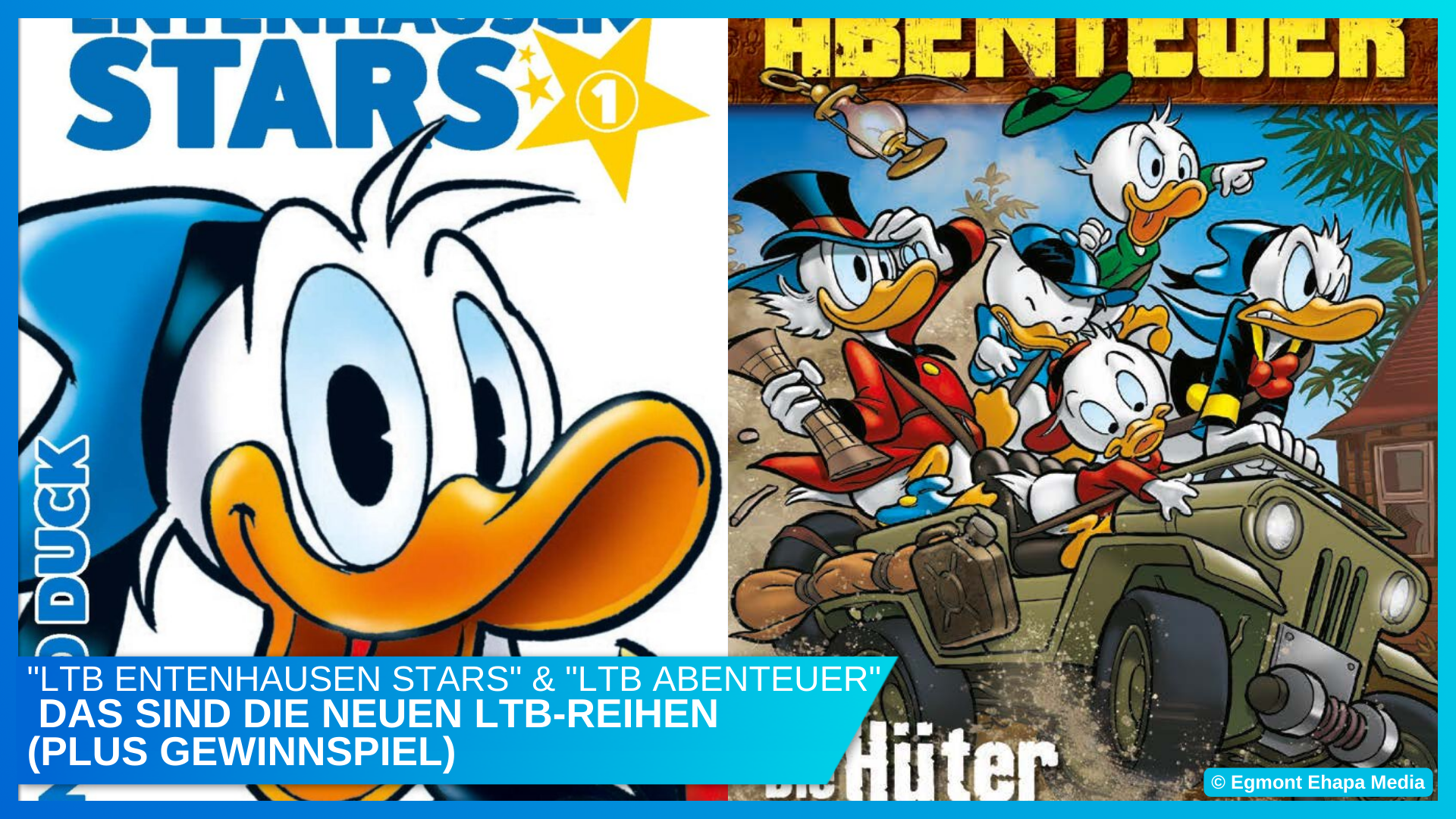 Gewinnspiel: Neue Donald Duck Comics in “Lustiges Taschenbuch Abenteuer”  und “LTB Entenhausen Stars” | DisneyCentral.de – dein Disney Fan Portal
