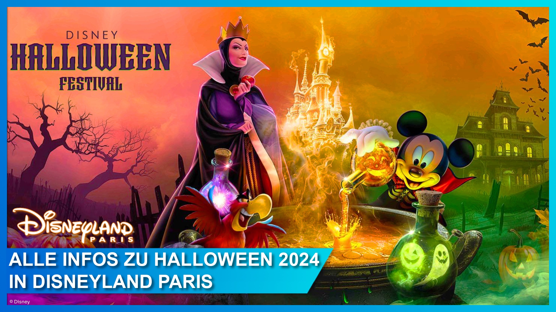 Disneyland Paris: Das Disney Halloween Festival vom 1. Oktober bis 3. November 2024