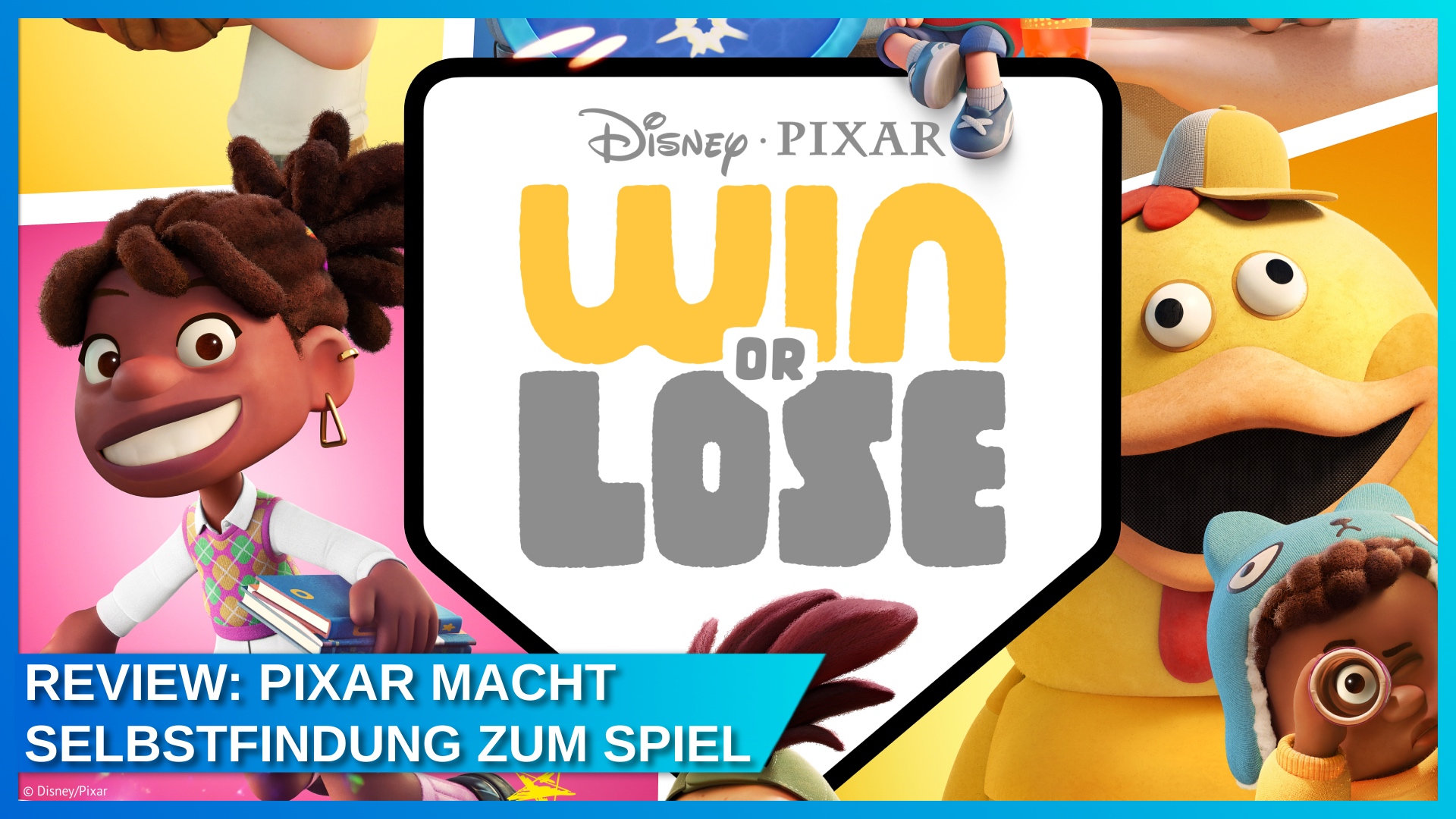 Review zu Win or Lose auf Disney+ - Pixar macht Selbstfindung zum Spiel